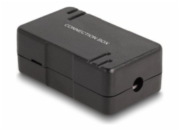 Delock - Propojovací box - CAT 6 - cerná
