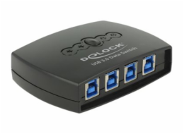 Delock USB 3.0 Sharing Switch 4 - 1 - USB periferní sharing switch - 4 x SuperSpeed USB 3.0 - desktop