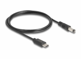 Delock Napájecí kabel z konektoru USB Type-C™ na stejnosměrný konektor 5,5 x 2,1 mmý, 1 m