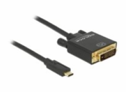 Delock - Externí video adaptér - USB-C - DVI - černá - maloobchod