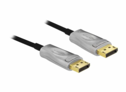 Delock Aktivní optický kabel DisplayPort 1.4 8K 70 m