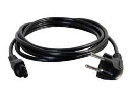 C2G Laptop Power Cord - Elektrický kabel - IEC 60320 C5 do power CEE 7/7 (M) - AC 250 V - 3 m - lisovaný - černá - Evropa