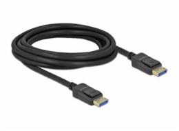 Delock - Kabel DisplayPort - DisplayPort (M) do DisplayPort (M) - DisplayPort 2.0 - 3 m - podpora 10K60Hz (10240x4320) - černá