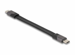 Delock - USB kabel - 24 pin USB-C (M) do 24 pin USB-C (M) - USB 2.0 / USB 3.2 / USB4 / Thunderbolt 3 - 20 V - 5 A - 15 cm - USB napájení (100W), podpora Power Delivery 3.0, rychlost prenosu dat až 40 