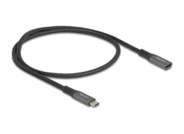 Delock&nbsp;-&nbsp;Prodlužovací&nbsp;USB&nbsp;kabel&nbsp;-&nbsp;24&nbsp;pin&nbsp;USB-C&nbsp;(M)&nbsp;do&nbsp;24&nbsp;pin&nbsp;USB-C&nbsp;(F)&nbsp;-&nbsp;USB&nbsp;3.1&nbsp;Gen&nbsp;2&nbsp;-&nbsp;20&nbsp;V&nbsp;-&nbsp;5&nbsp;A&nbsp;-&nbsp;0.5&nbsp;m&nbsp;-&nbsp;USB&nbsp;napájení&nbsp;(100W),&nbsp;podpora&nbsp;Power&nbsp;Delivery&nbsp;3.0,&nbsp;rychlost&nbsp;prenosu&nbsp;dat&nbsp;až&nbsp;10&nbsp;Gbps&nbsp;-&nbsp;šedá,&nbsp;c