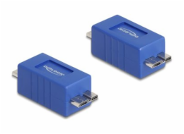 Delock&nbsp;-&nbsp;USB&nbsp;redukce&nbsp;(samcí-samicí)&nbsp;-&nbsp;Micro-USB&nbsp;typu&nbsp;B&nbsp;(M)&nbsp;do&nbsp;Micro-USB&nbsp;typu&nbsp;B&nbsp;(M)&nbsp;-&nbsp;up&nbsp;to&nbsp;5&nbsp;Gbps&nbsp;data&nbsp;transfer&nbsp;rate&nbsp;-&nbsp;modrá
