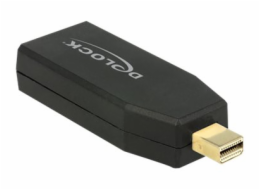 Delock - Video adaptér - Mini DisplayPort s piny (male) do HDMI se zdírkami (female) - cerná - podporuje 4K