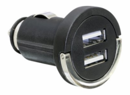 Navilock - Napájecí adaptér do auta - 2100 mA - 2 výstupní konektory (USB)