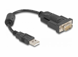 Delock - Sériový adaptér - USB - RS-232 - cerná