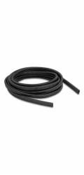 Delock - Kabelový kanál - plast, oválný tvar, pružný, 13,6 x 6,3 mm - cerná - 5 m