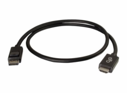 C2G 3ft DisplayPort to HDMI Cable - DP to HDMI Adapter Cable - M/M - Kabel DisplayPort - DisplayPort (M) do HDMI (M) - 91.4 cm - černá