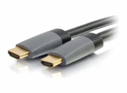 C2G 25ft 4K HDMI Cable with Ethernet - High Speed - In-Wall CL-2 Rated - Kabel HDMI s ethernetem - HDMI s piny (male) do HDMI s piny (male) - 7.62 m - odstíněný - černá - podporuje 4K