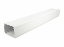 Delock - Kabelovod s krytem - 1 m - bílá