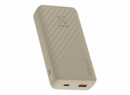xtorm Go2 - Power banka - 20000 mAh - 15 Watt - Fast Charge - 2 výstupní konektory (USB, 24 pin USB-C) - hnědá
