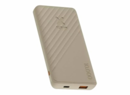 xtorm Go2 - Power banka - 10000 mAh - 15 Watt - Fast Charge - 2 výstupní konektory (USB, 24 pin USB-C) - hnědá