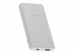 xtorm Go2 XG2100 - Power banka - 10000 mAh - 15 Watt - Fast Charge - 2 výstupní konektory (USB, 24 pin USB-C) - bílá
