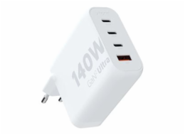 xtorm Volt XEC140 - Síťový adaptér - GaN2 Ultra - 140 Watt - QC 3.0, napájení Power Delivery 3.1 - 4 výstupní konektory (USB, 3 x USB-C)