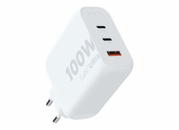 xtorm XEC100 - Síťový adaptér - GaN2 Ultra - 100 Watt - PD, QC 3.0 - 3 výstupní konektory (USB, 2 x USB-C)