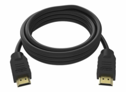 VISION Techconnect - Vysoká rychlost - kabel HDMI s ethernetem - HDMI s piny (male) do HDMI s piny (male) - 5 m - dvojnásobně stíněný - černá - podpora 8K60Hz, rychlost přenosu dat až 48 Gbps