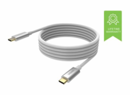 Vision - USB kabel - 24 pin USB-C (M) do 24 pin USB-C (M) - USB 3.1 Gen 1 - 3 A - 4 m - bílá