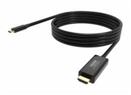 VISION Professional - Video kabel - 24 pin USB-C s piny (male) do HDMI s piny (male) - 2 m - černá - podporuje 4K