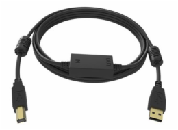 Vision Professional - Kabel USB - USB (M) do USB typ B (M) - USB 2.0 - 15 m - aktivní - černá