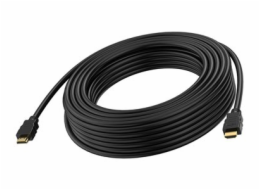 VISION - Vysoká rychlost - HDMI kabel - HDMI s piny (male) do HDMI s piny (male) - 10 m - dvojnásobně stíněný - černá - šířka pásma 48 Gbps, podpora 8K60Hz