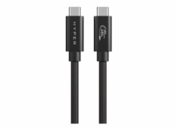 Hyper HyperDrive Next - USB kabel - 24 pin USB-C (M) do 24 pin USB-C (M) - USB4 - 1.2 m - černá