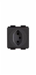 Crestron FT2A-PWR-SW series FT2A-PWR-SW-1-BASIC - Výstupní zásuvka - napájecí modul, jeden, Švýcarsko - 2P+E - Typ J - 1 souprava - 1 napájecí zásuvka - 10 A - AC 220-240 V - černá