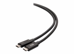 C2G 6ft Thunderbolt 4 USB C Active Cable - USB C to USB C - 40Gbps - M/M - Kabel Thunderbolt - 24 pin USB-C (M) do 24 pin USB-C (M) - USB 3.2 / DisplayPort 2.1 / Thunderbolt 4 - 30 V - 1.83 m - podpor