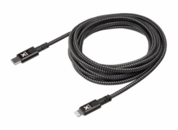 xtorm CX2041 - Kabel Lightning - 24 pin USB-C s piny (male) do Lightning s piny (male) - 3 m - černá