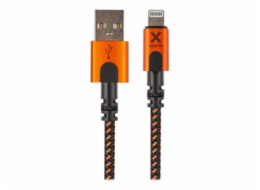 Xtorm Xtreme CXX002 - Kabel Lightning - Lightning s piny (male) do USB s piny (male) - 1.5 m - odstíněný - drsný