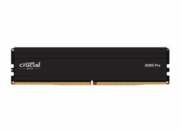Crucial - DDR5 - modul - 24 GB - DIMM 288-pin - 5600 MHz / PC5-44800 - CL46 - 1.1 V - bez vyrovnávací paměti - on-die ECC - černá