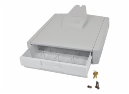 Ergotron StyleView Primary Storage Drawer, Single - Storage box - šedobílá - lze připevnit na vozík