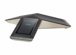Poly Trio C60 NR - Pro Microsoft Teams - konferenční telefon VoIP - s rozhraní Bluetooth - IEEE 802.11a/b/g/n (Wi-Fi) / Bluetooth 4.2 - 5-směrný možnost volání - SIP, SRTP, SDP - 3 řádky - černá