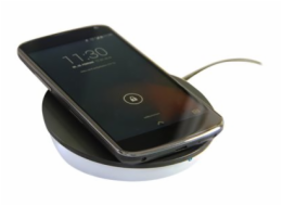 Navilock - Stojan pro bezdrátové napájení - 1 A (USB) - pro Google Nexus 4, 5, 7 (2013); LG Optimus G PRO E980, G Pro E986; Nokia Lumia 1520, 920, 930
