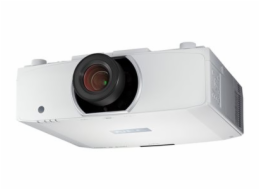 NEC PA653U - 3LCD projektor - 3D - 6500 ANSI lumens - WUXGA (1920 x 1200) - 16:10 - 1080p - zvětšovací objektivy - LAN - s NP13ZL lens