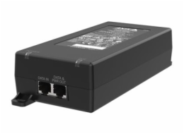 AXIS TU8004 - Dávkovač energie (montáž na kolejnici DIN / externí) - střední pole - AC 100-240 V - 90 Watt - výstupní konektory: 1 - černá - pro AXIS C1410, P1385-E