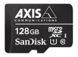 AXIS Surveillance - Paměťová karta flash (adaptér microSDXC na SD zahrnuto) - 128 GB - UHS-I U1 / Class10 - microSDXC UHS-I - černá - pro AXIS D3110, M3085, M3086, M4308, M5075, P3818, Q1656, Q1715, Q
