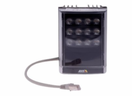 AXIS T90D20 PoE IR-LED Illuminator - Infračervený iluminátor - montáž na strop, montáž na sloupek, montáž na stěnu - interiér, venkovní použití - černá - pro AXIS P1385-E, P1455-LE, P1455-LE-3, Q1656,