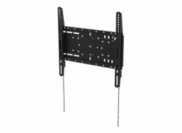 Vision VFM-W4X4 - Heavy Duty - držák - pro přehrávač médií / LCD displej - ocel válcovaná za studena - černá - velikost obrazovky: 37"-70" - montáž na stěnu