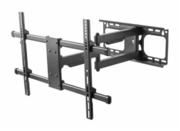 Vision VFM-WA6X4/3 - Montážní sada (montážní deska pro umístění na zdi, nástěnný držák) - dvoukloubový - pro plochý panel - ocel válcovaná za studena - černá - velikost obrazovky: 42"-70"