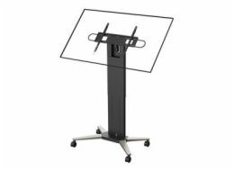Vision - Vozík - motorizovaný - pro plochý panel - vozík - ocel - matná čerň - velikost obrazovky: 47"-90" - pro Microsoft Surface Hub 3 for Business