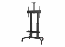 Vision X-Series VFM-F27 - Vozík - nastavitelná výška - pro Displej LCD - ocel, hliník - matná čerň - velikost obrazovky: 55"-100"