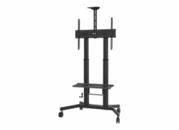 Vision X-Series VFM-F26 - Vozík - pro plochý panel / systém pro videokonference - výška nastavitelná, max. 80 kg - ocel - černá - velikost obrazovky: 55"-100"