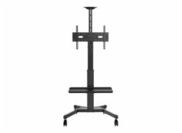Vision X-Series VFM-F22 - Vozík - nastavitelná výška - pro Displej LCD - ocel, hliník - matná čerň - velikost obrazovky: 31"-80"