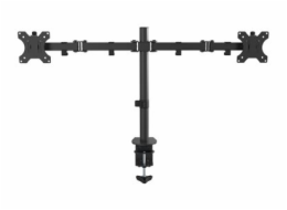 Vision VFM-DPD Monitor Desk Post - Montážní sada - pro 2 LCD displeje - ocel - černá - velikost obrazovky: 13"-27" - upevnitelné na stůl