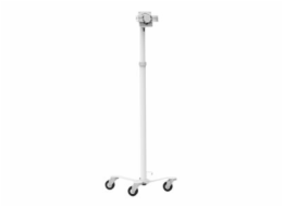 Compulocks Universal Tablet Cling Medical Rolling Kiosk - Vozík - pro tablet - kov - bílá - velikost obrazovky: 7"-13" - montážní rozhraní: 100 x 100 mm