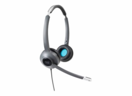 Cisco 522 Wired Dual - Náhlavní souprava - náhlavní - kabelové - 3.5 mm jack