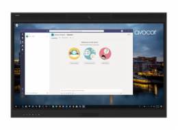 Avocor AVW-5555 - 55" Třída úhlopříčky W Series displej LCD s LED podsvícením - interaktivní - s dotyková obrazovka (multi touch) / kamera - 4K UHD (2160p) 3840 x 2160 - přímé LED podsvícení - kompati